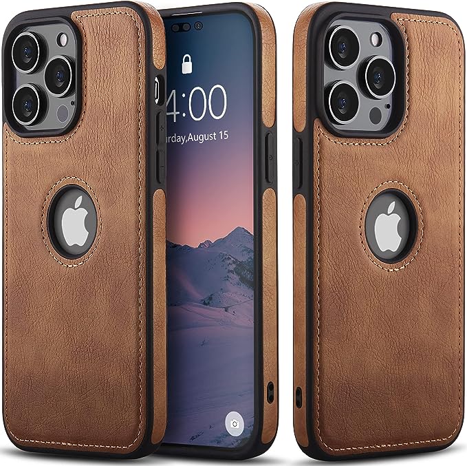 Iphone Leather Case - Premium Quality